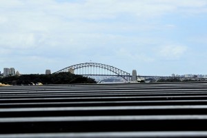Sydney harbour bridge colourbond roof