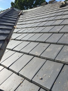 Replacing tile roof with slate