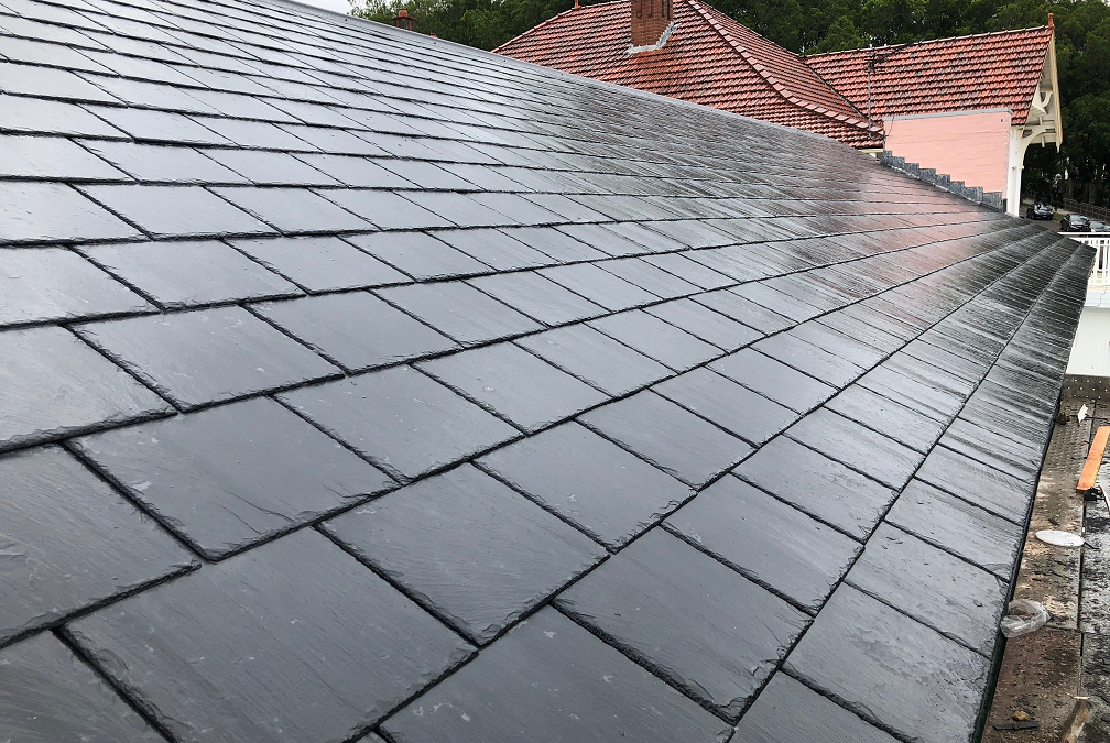 Synthetic Slate Roofing, How To Install Slate Tile Roof