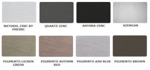 zinc colours